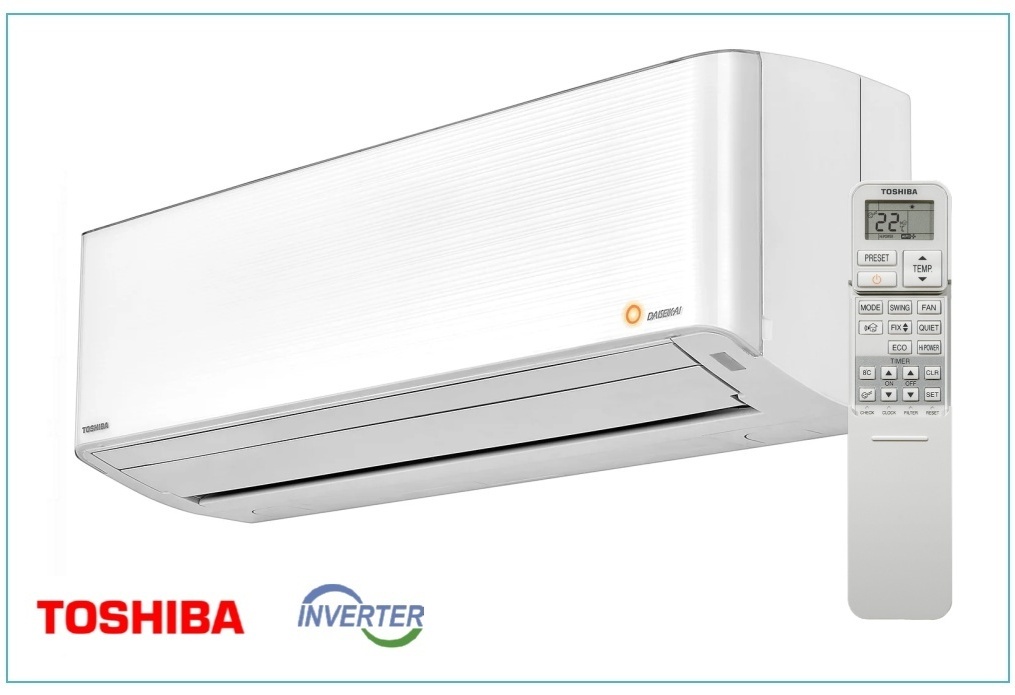 TOSHIBA серия DAISEIKAI 9,5 Nordic DC Inverter