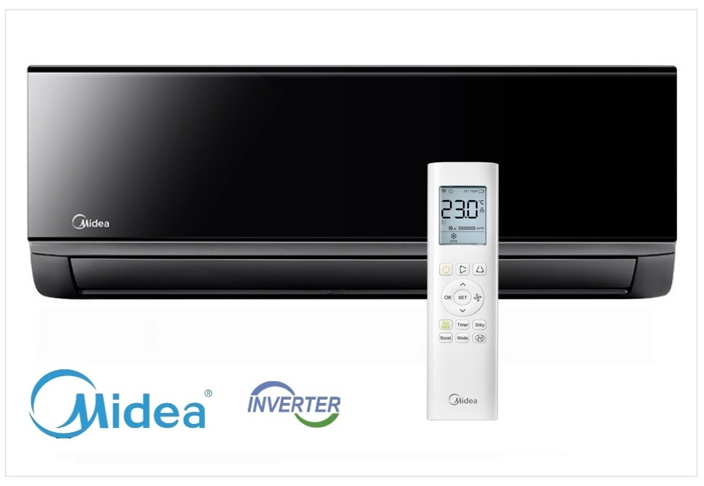 MIDEA PERSONA DC Inverter (Black mirror)